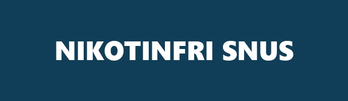 Nikotinfri snus