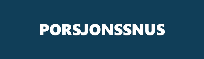 Porsjonssnus